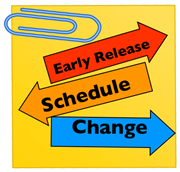  schedule change